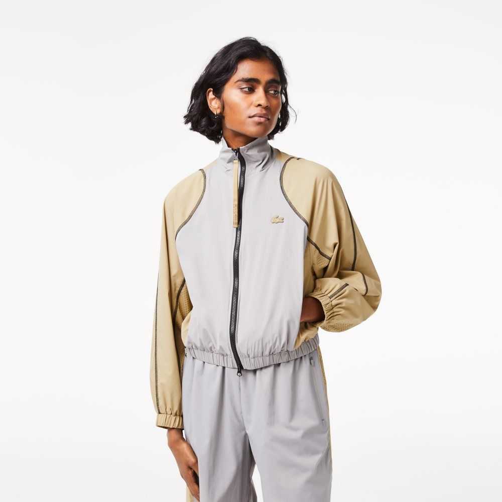 Lacoste Oversized Two-Tone Gris Beige | 4926-XICAH