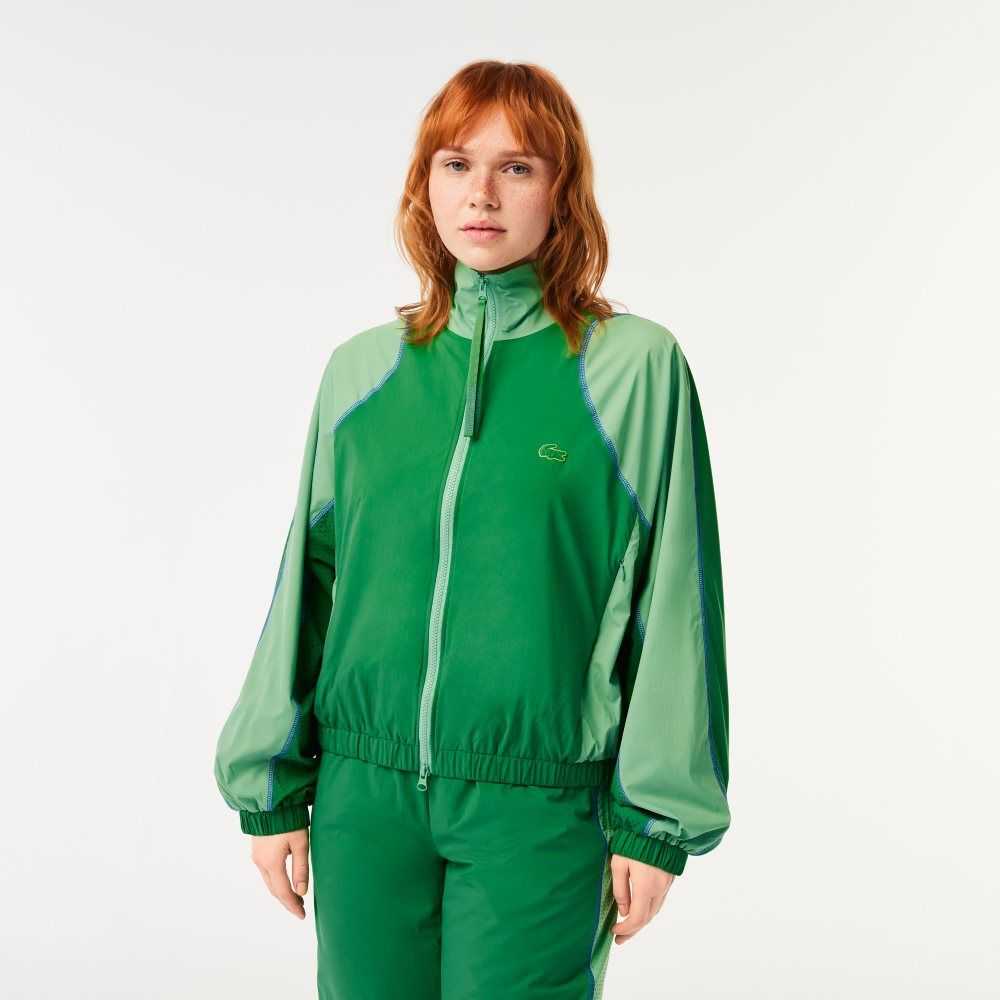 Lacoste Oversized Two-Tone Verde | 8320-NLVIG