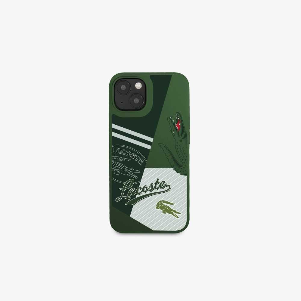 Lacoste Patchwork Print iPhone 14 Multicolor | 1972-WNVGT