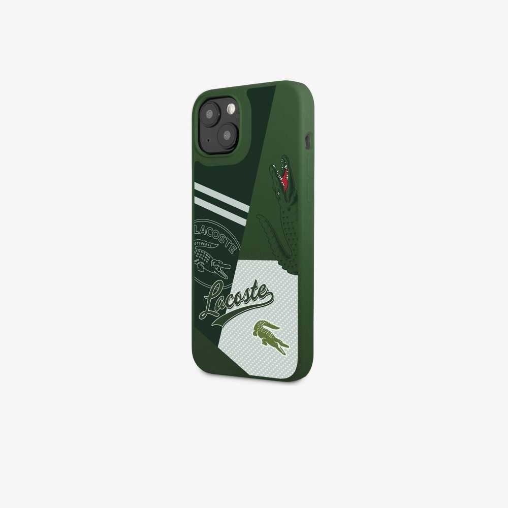 Lacoste Patchwork Print iPhone 14 Plus Multicolor | 1798-FZYDQ