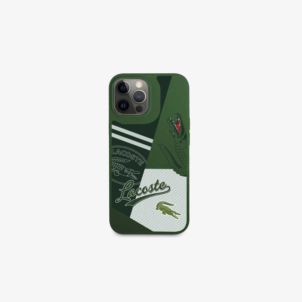 Lacoste Patchwork Print iPhone 14 Pro Multicolor | 4523-QKOJI