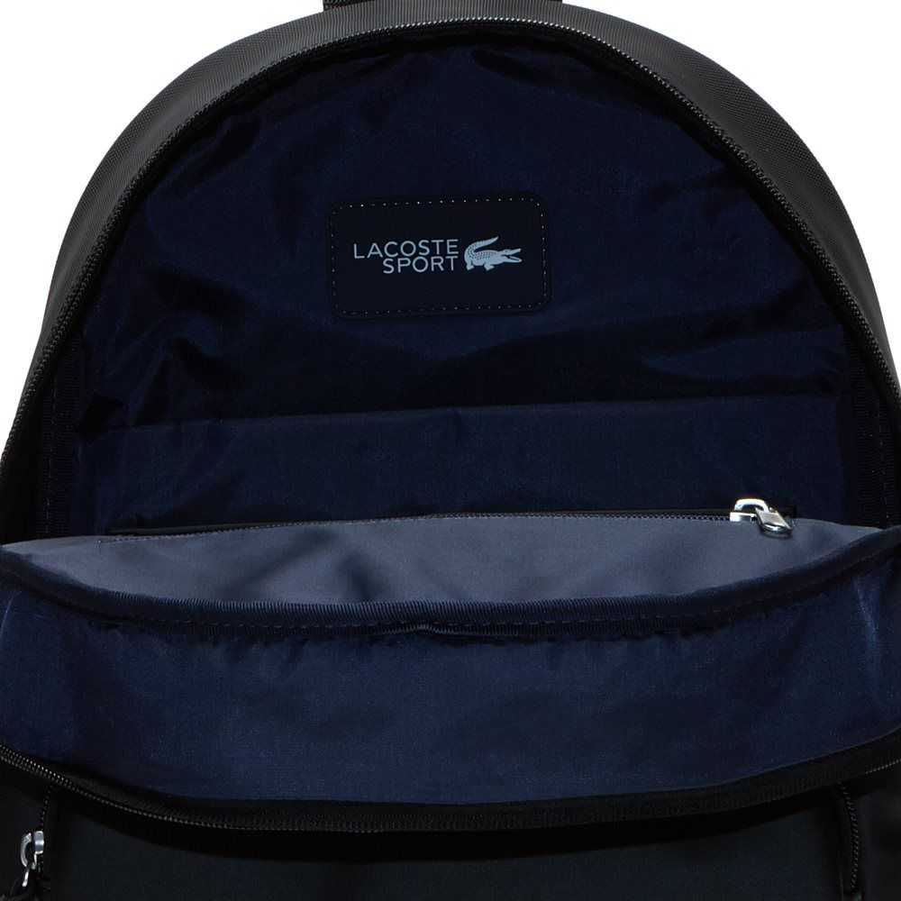 Lacoste Petit Pique Backpack Negras | 1370-MOZBT