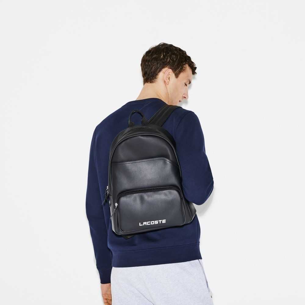 Lacoste Petit Pique Backpack Negras | 1370-MOZBT