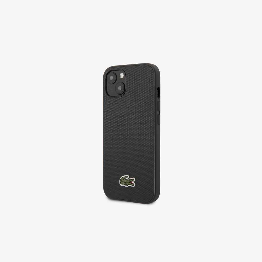 Lacoste Petit Pique Effect iPhone 14 Negras | 2915-QSBMX