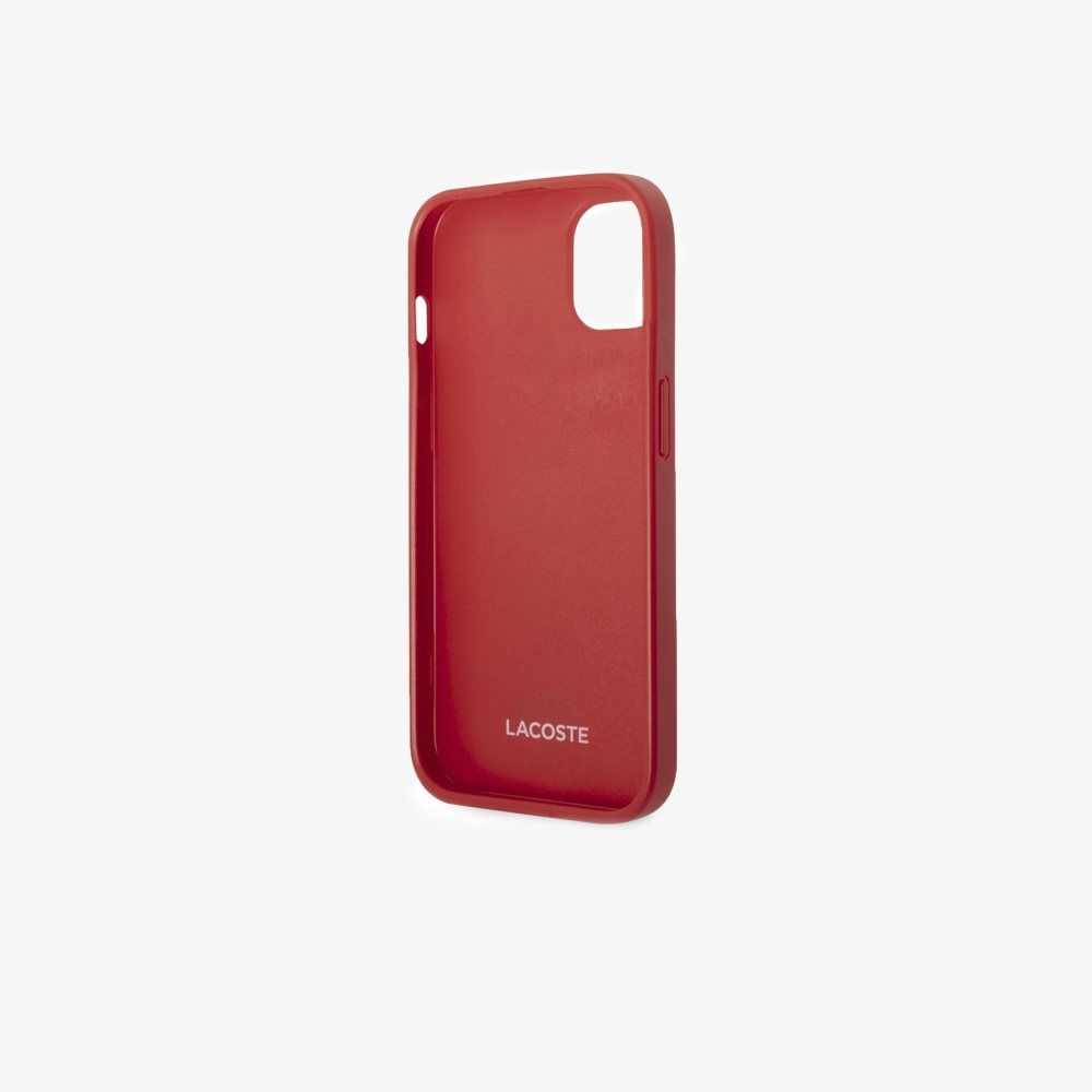 Lacoste Petit Pique Effect iPhone 14 Plus Rojas | 5831-BQVSR