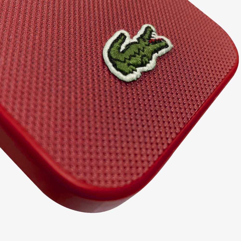 Lacoste Petit Pique Effect iPhone 14 Plus Rojas | 5831-BQVSR