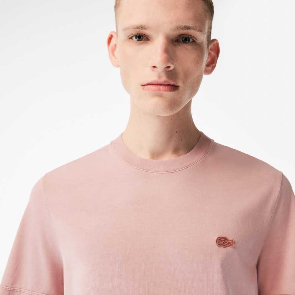 Lacoste Plain Organic Algodon Rosas | 5973-HLNZG