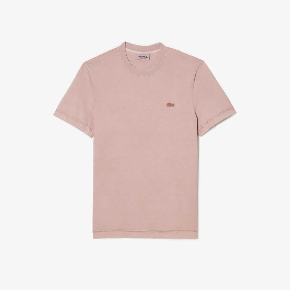 Lacoste Plain Organic Algodon Rosas | 5973-HLNZG