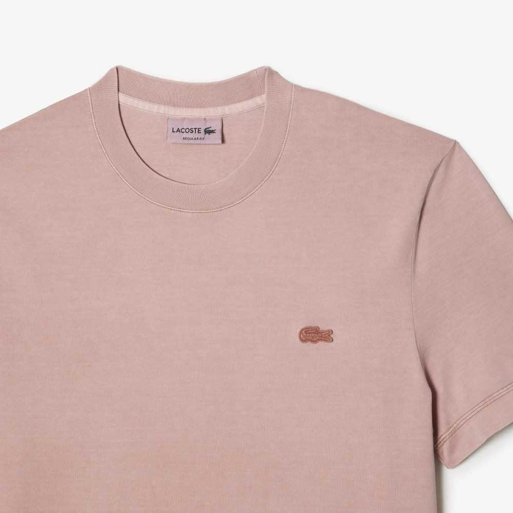 Lacoste Plain Organic Algodon Rosas | 5973-HLNZG