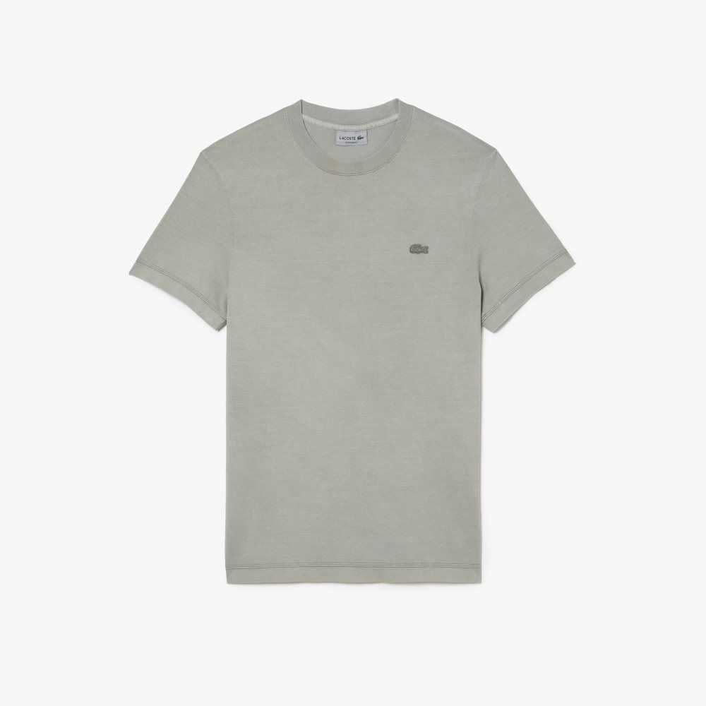 Lacoste Plain Organic Algodon Verde Claro | 2463-DGRHB