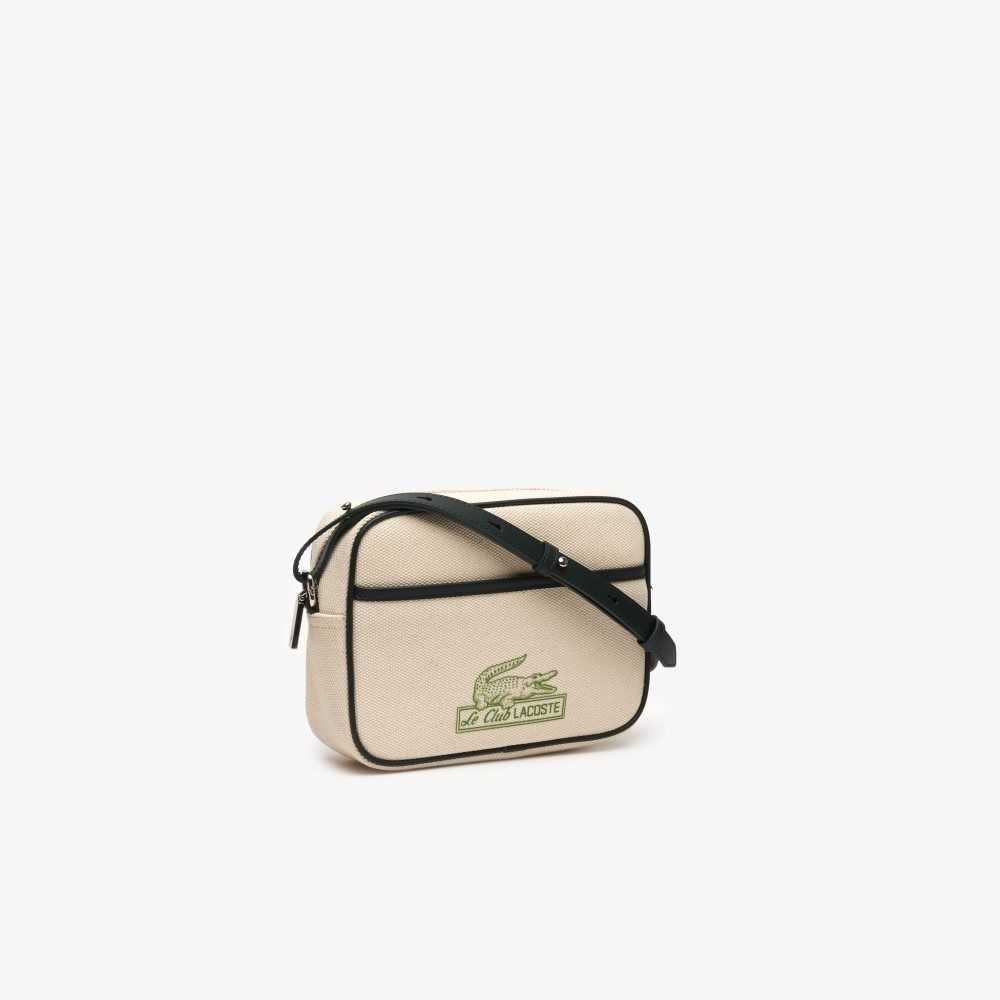 Lacoste Print Front Beige | 2704-TCYWV