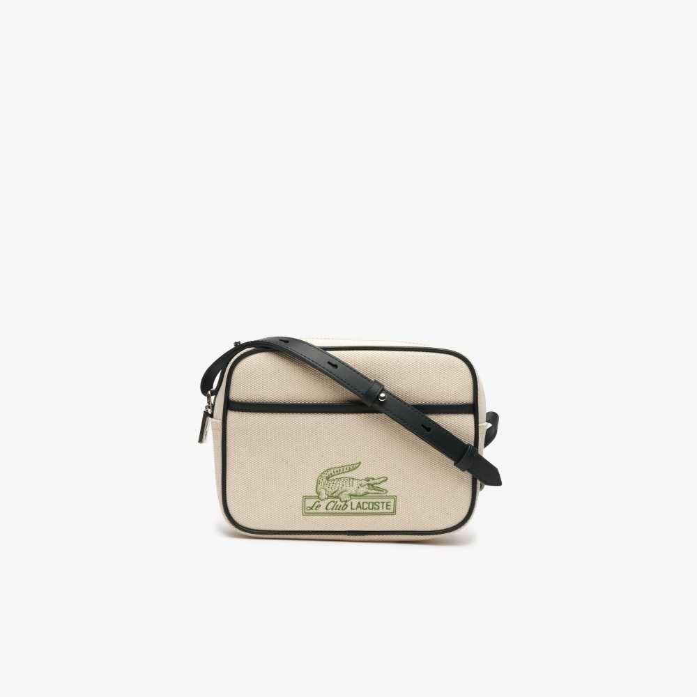 Lacoste Print Front Beige | 2704-TCYWV