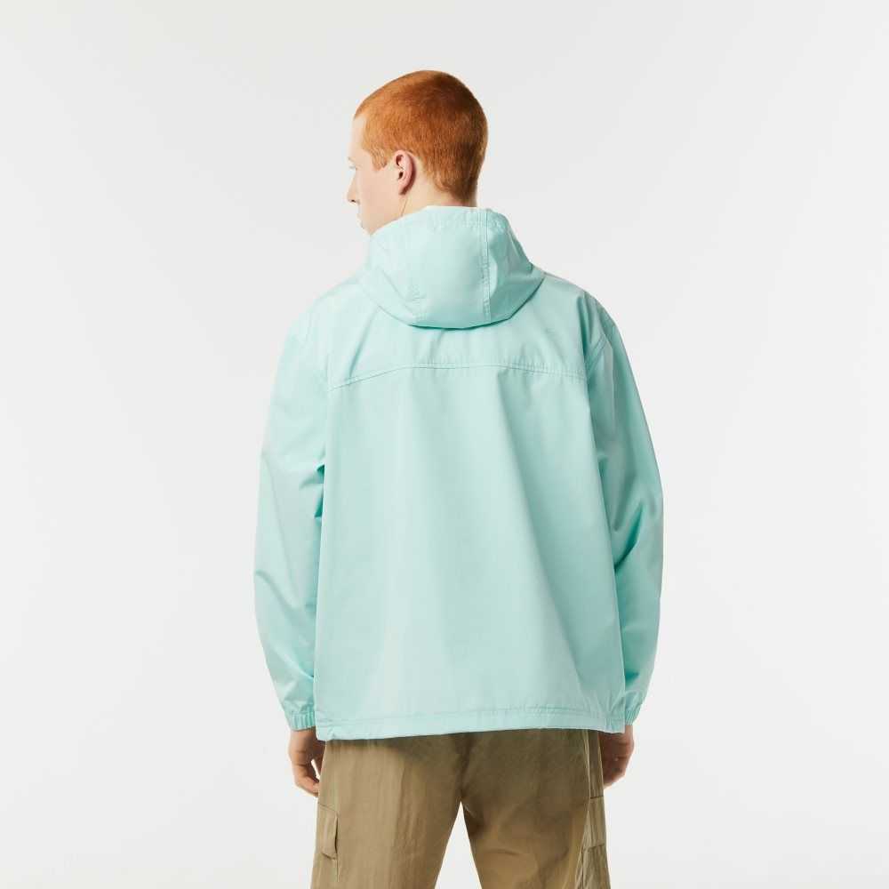 Lacoste Pull Over Encapuchado Verde Menta | 1705-UQMBE