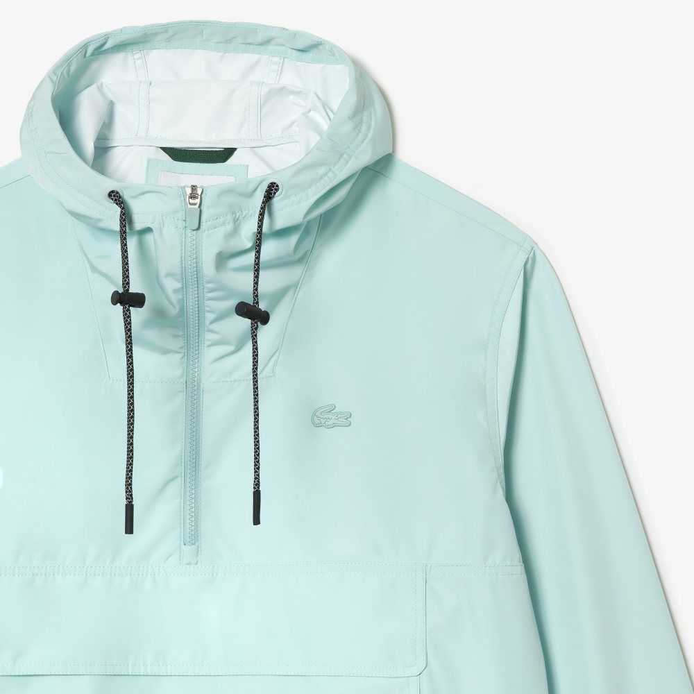 Lacoste Pull Over Encapuchado Verde Menta | 1705-UQMBE