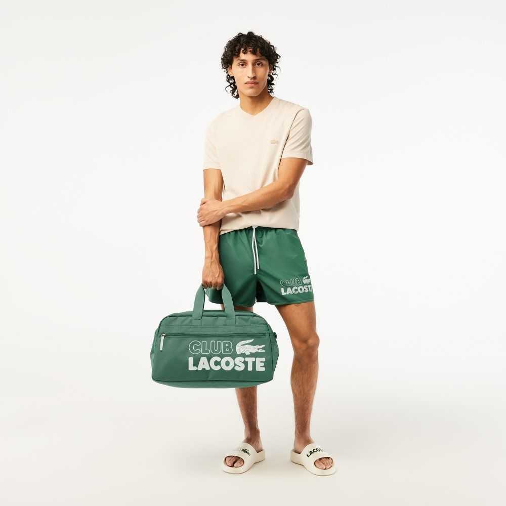 Lacoste Quick-Dry with Integrated Lining Kaki Verde | 1295-JFCOU