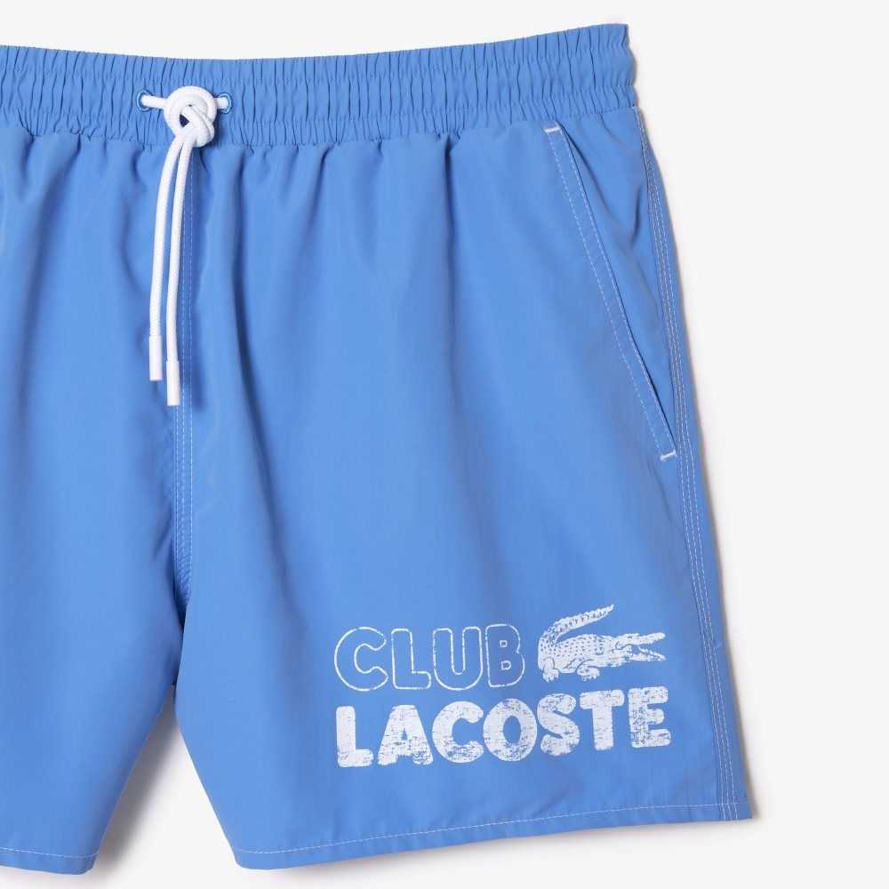 Lacoste Quick-Dry with Integrated Lining Azules | 6479-HSJKE