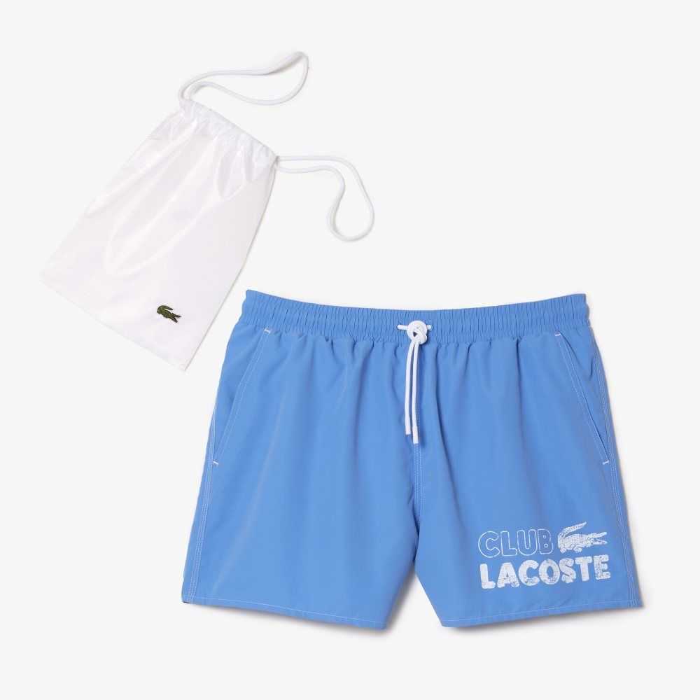 Lacoste Quick-Dry with Integrated Lining Azules | 6479-HSJKE