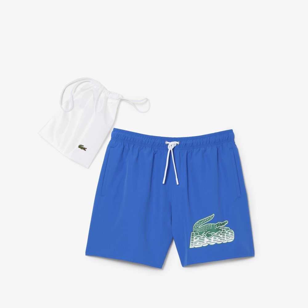 Lacoste Quick-Dry with Travel Bag Azules | 4192-MXPNR