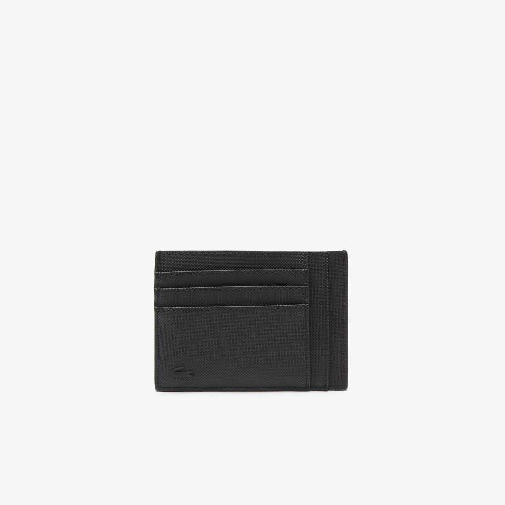 Lacoste RFID Protect 6 Slot Card Holder Negras | 7219-RFYIL