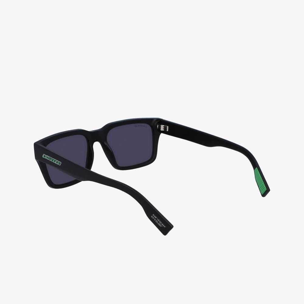 Lacoste Rectangle Active Negras Azules | 0836-RMPGS