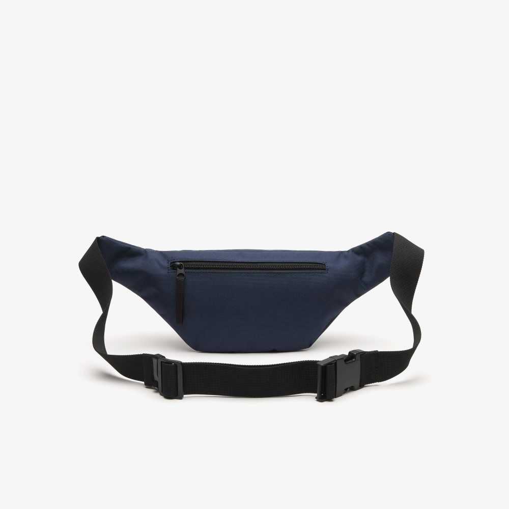 Lacoste Recycled Fiber Belt Azul Marino | 8650-BFKDH