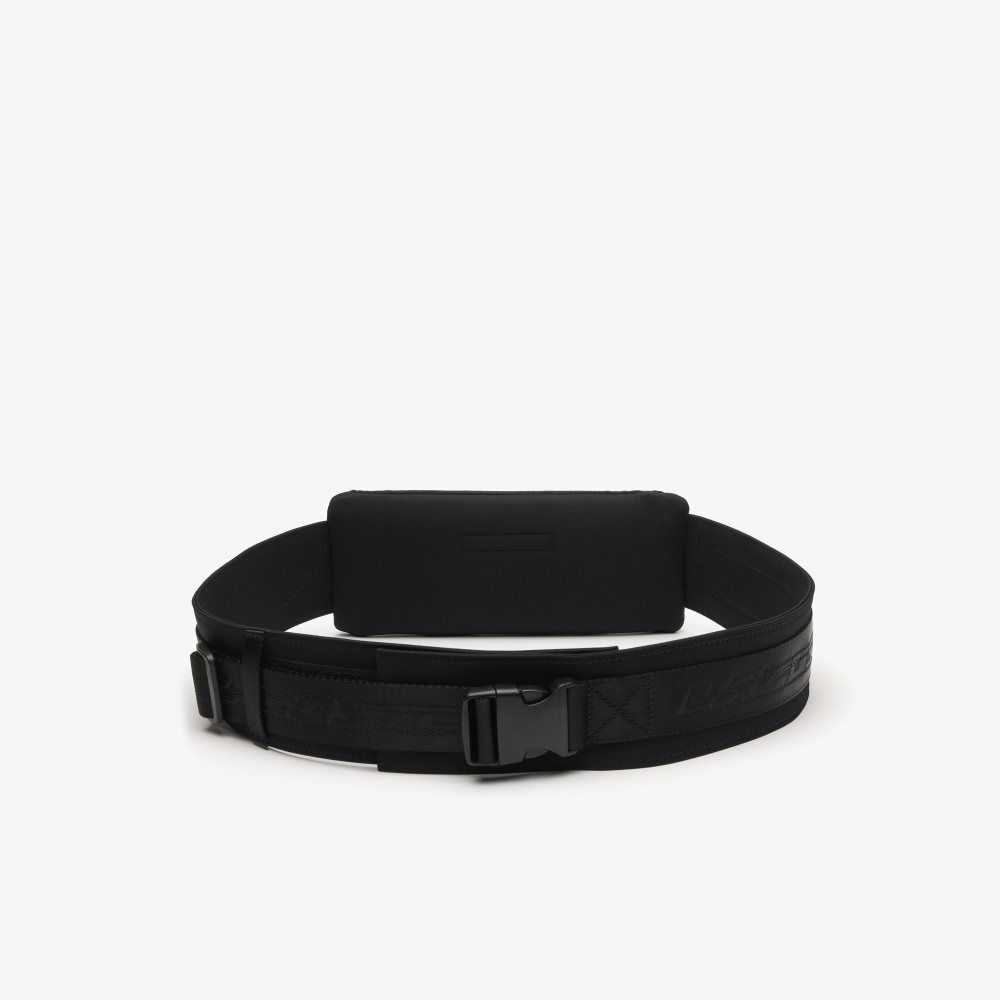 Lacoste Recycled Fiber Belt Bag Negras | 8147-PDFKX