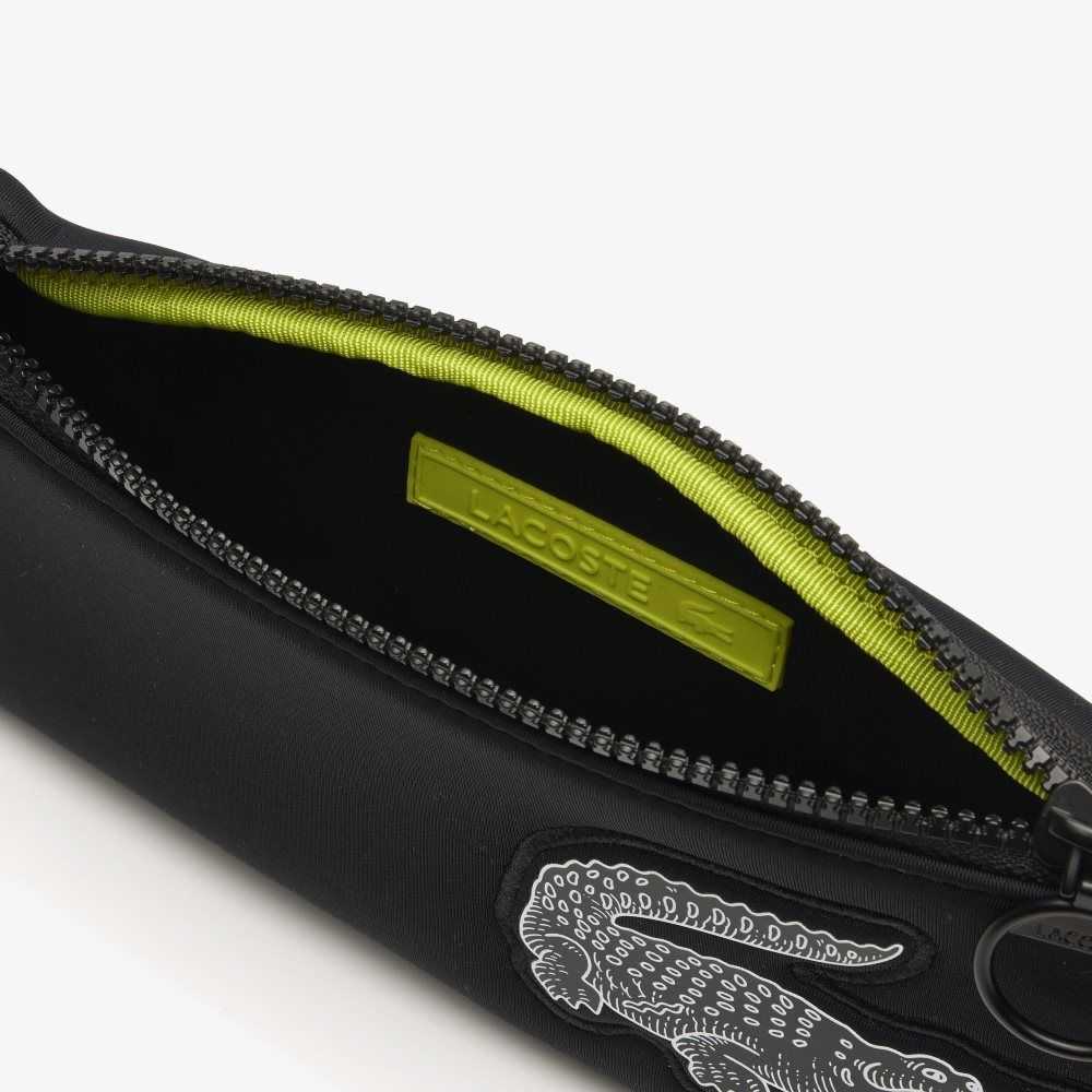 Lacoste Recycled Fiber Belt Bag Negras | 8147-PDFKX