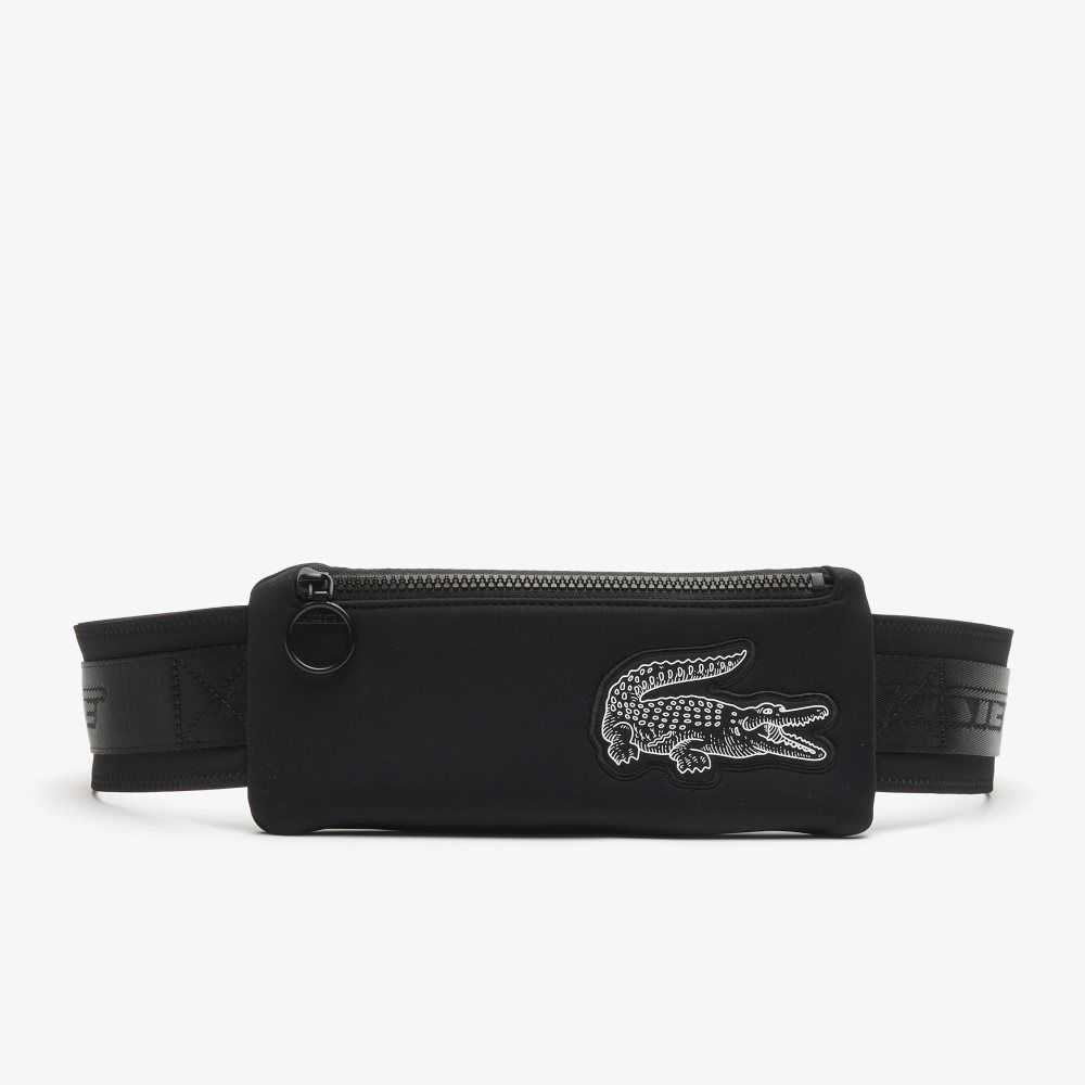 Lacoste Recycled Fiber Belt Bag Negras | 8147-PDFKX