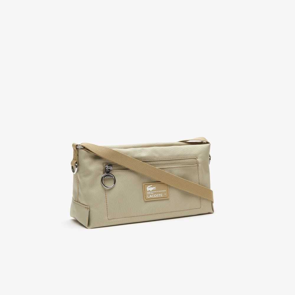 Lacoste Recycled Fiber Zipped Bag Multicolor | 4856-MUFRE