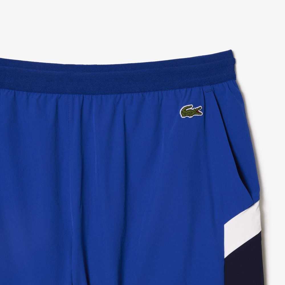 Lacoste Recycled Polyamide Colorblock Azules Azul Marino Azules Blancas | 6481-QJHXY