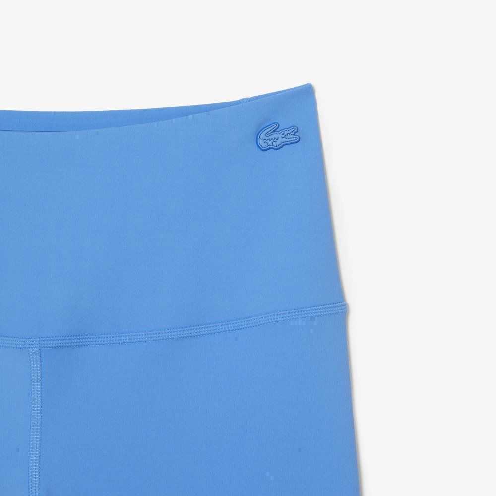 Lacoste Recycled Polyester Tapered Leggings Azules | 5691-CPIYW