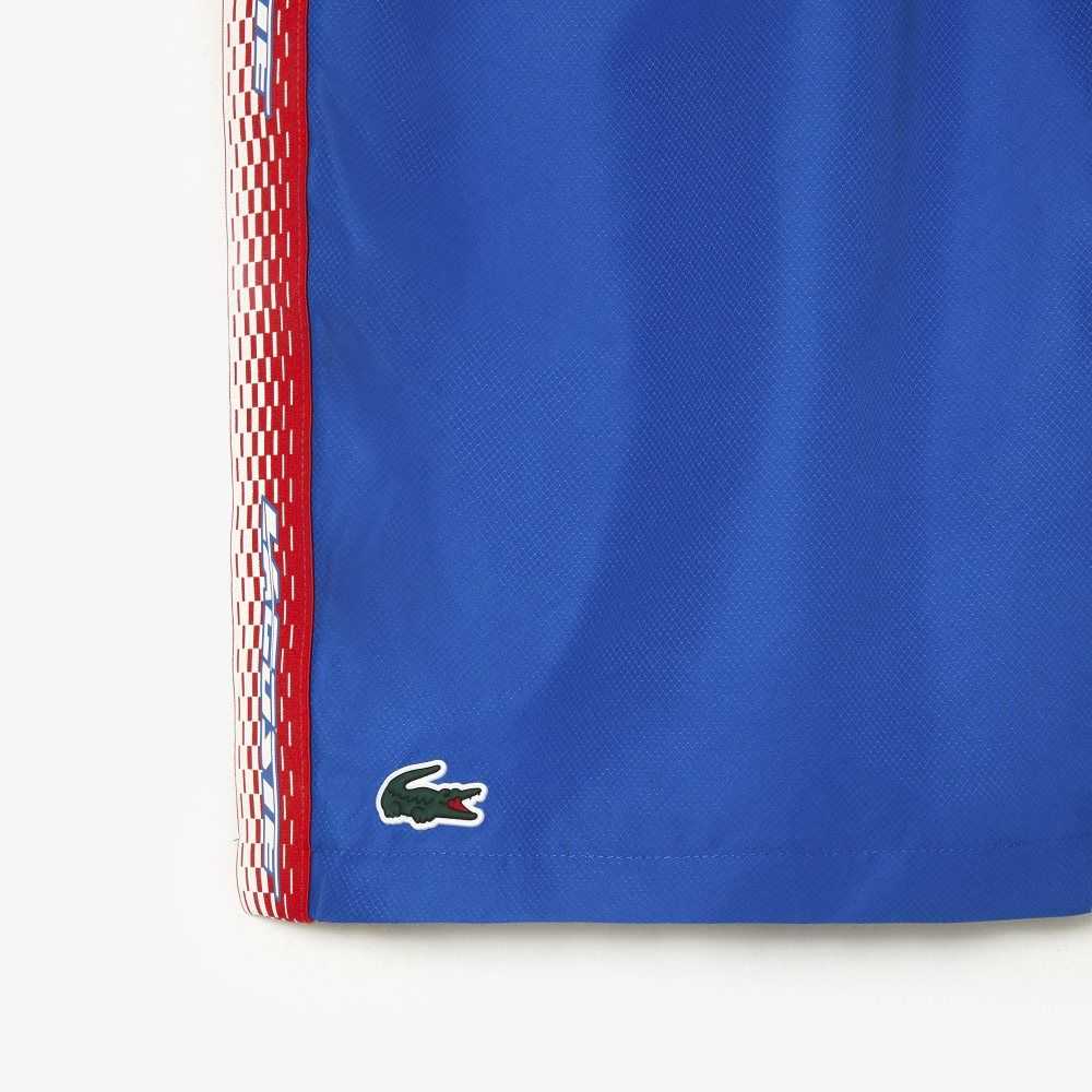 Lacoste Recycled Polyester Tenis Azules | 2301-VZFXW