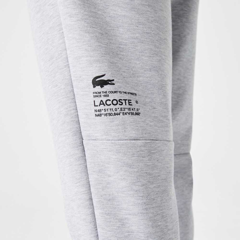 Lacoste Reflective Print Gris | 1605-MJZSX