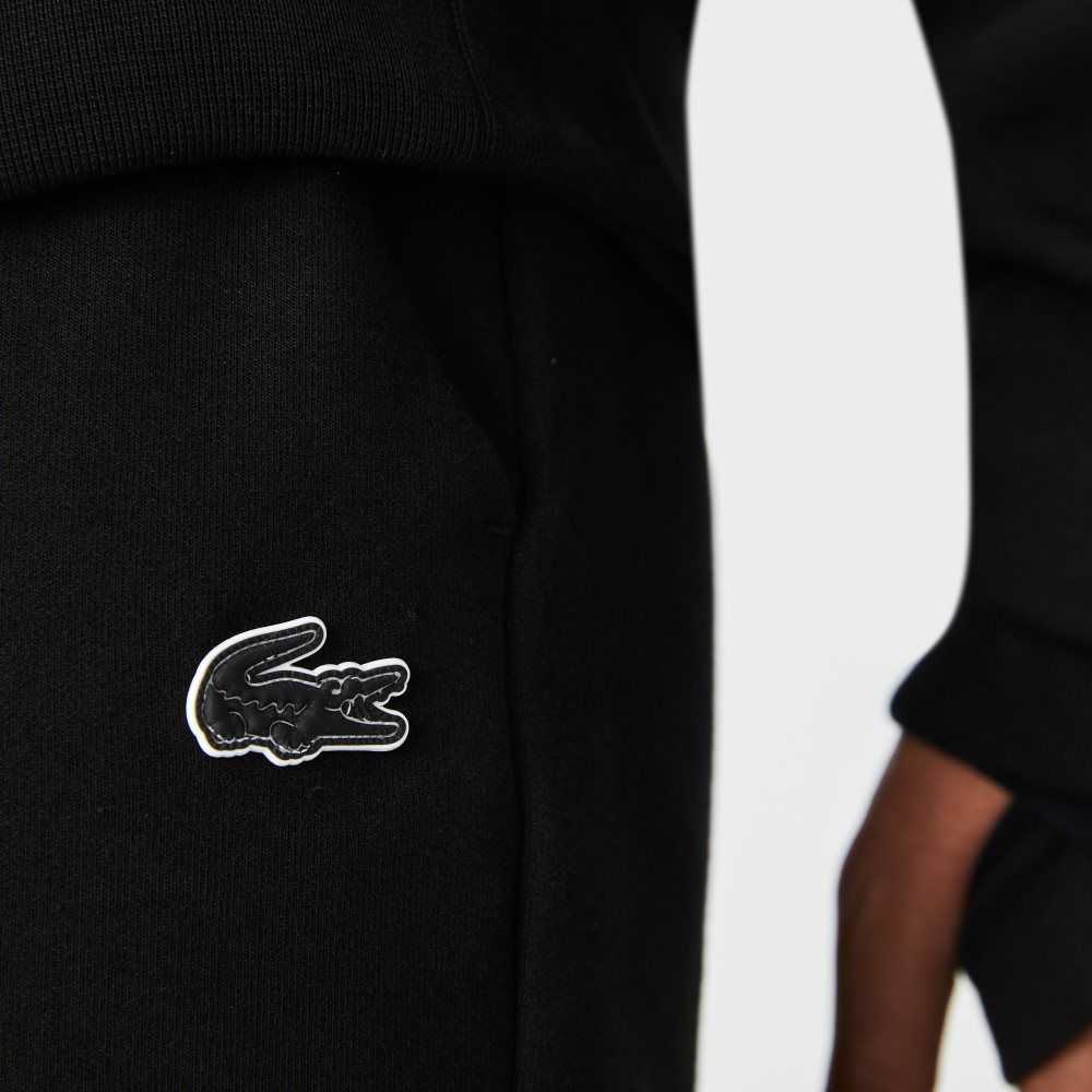 Lacoste Reflective Print Negras | 4157-ONBHG