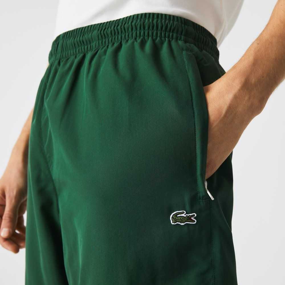 Lacoste Regular Fit Agua-Repellent Verde | 0841-JVWCZ