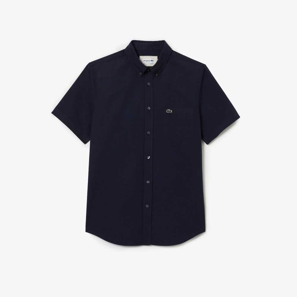 Lacoste Regular Fit Algodon Azul Marino Azules | 0729-ECTMG