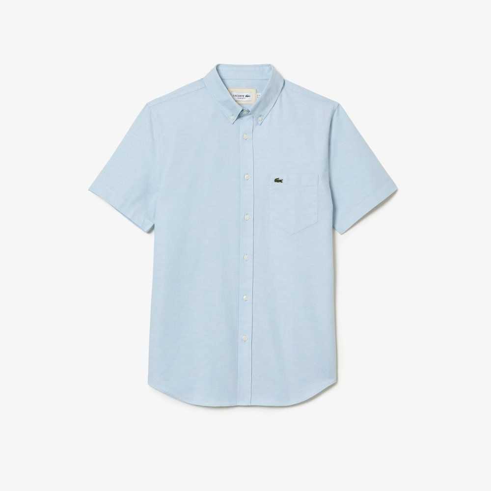 Lacoste Regular Fit Algodon Azules | 1725-XWODL