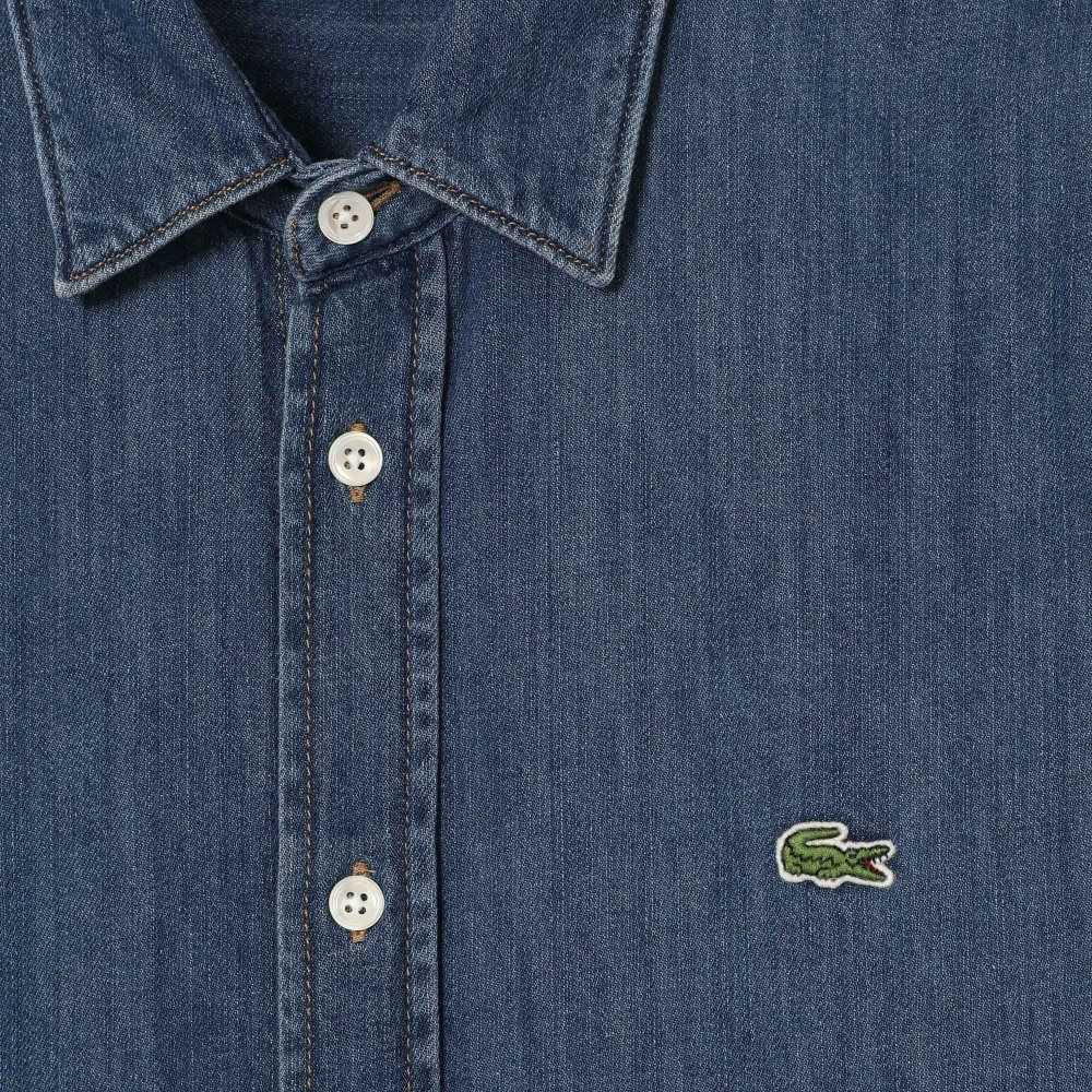 Lacoste Regular Fit Organic Algodon Denim Azules | 8927-QIPYG