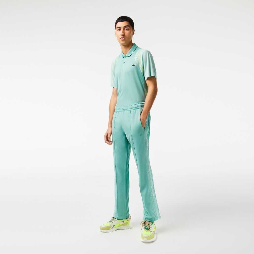 Lacoste Regular Fit Pique Pista Verde Menta | 8431-HWMQY