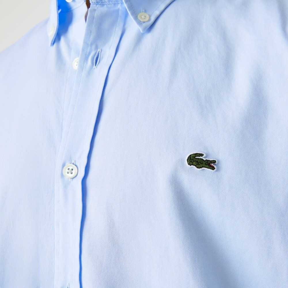 Lacoste Regular Fit Premium Algodon Azules | 2563-XJKFL