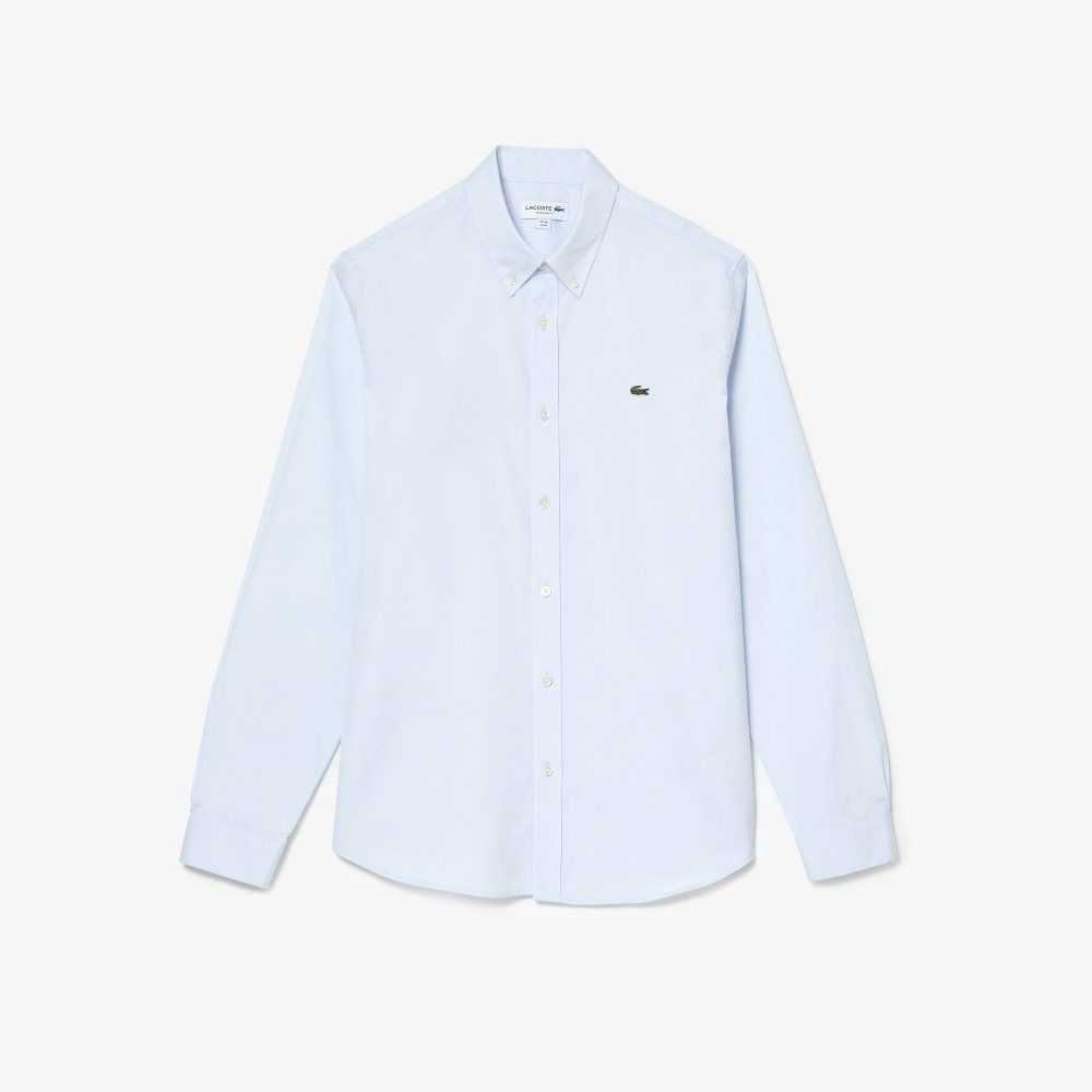 Lacoste Regular Fit Premium Algodon Azules | 2563-XJKFL