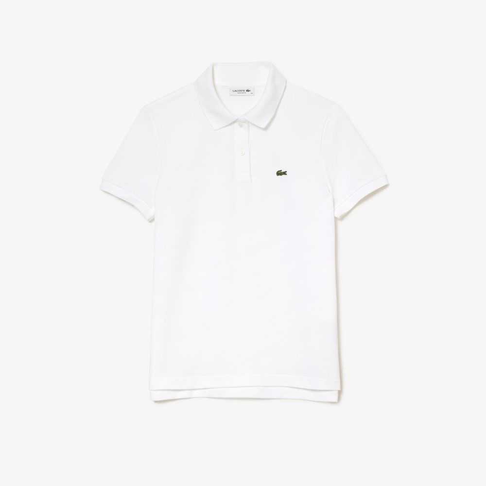 Lacoste Regular Fit Soft Algodon Petit Pique Blancas | 3867-FGXDN