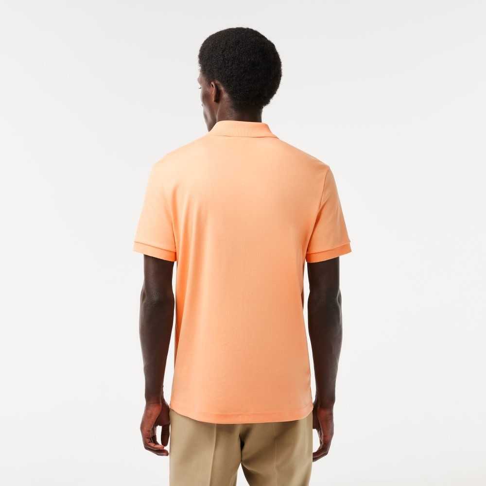 Lacoste Regular Fit Ultra Soft Algodon Jersey Naranjas Claro | 1205-PNDAW