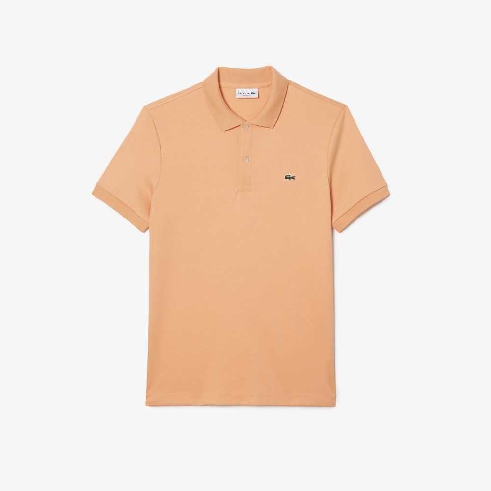 Lacoste Regular Fit Ultra Soft Algodon Jersey Naranjas Claro | 1205-PNDAW