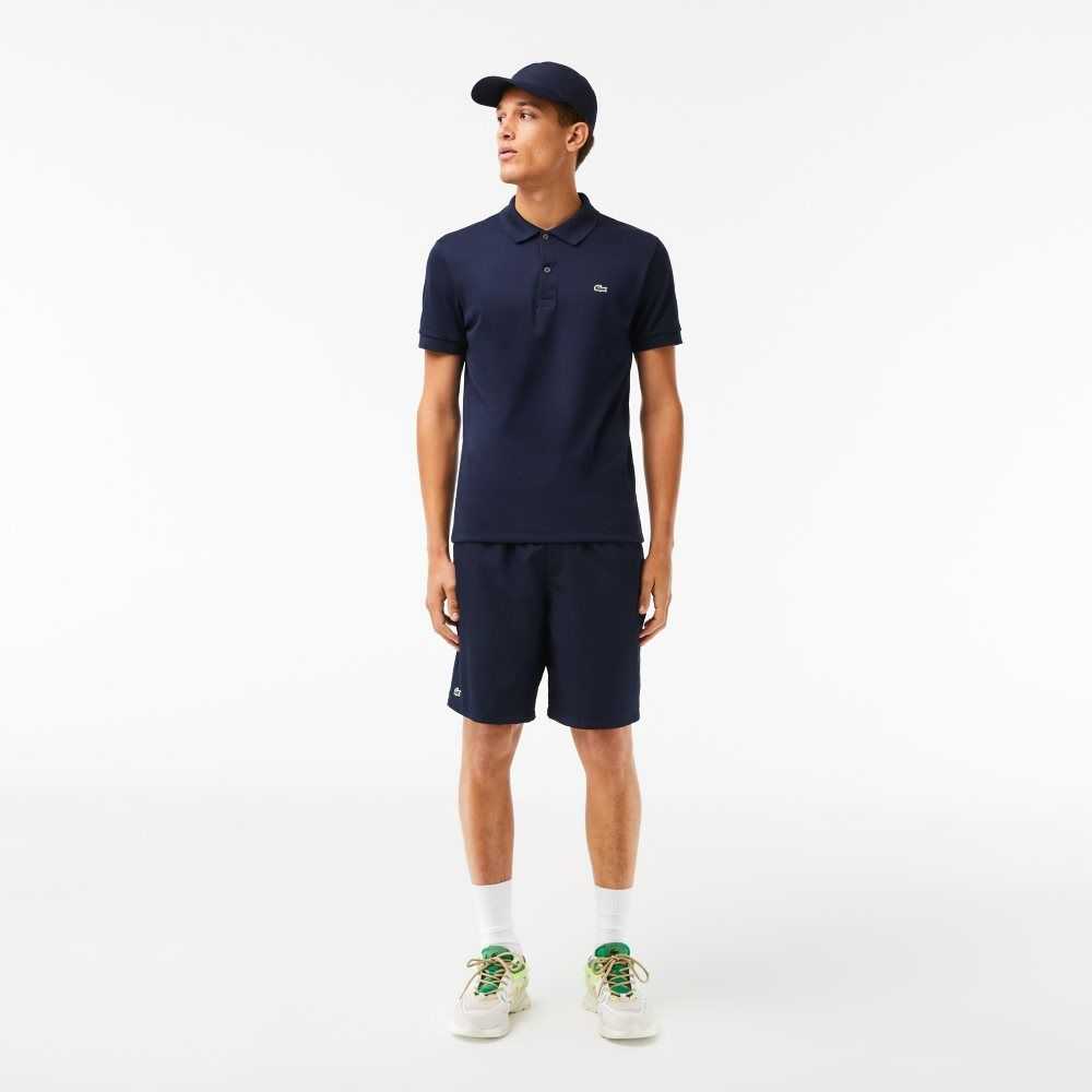 Lacoste Regular Fit Ultra Soft Algodon Jersey Azul Marino Azules | 1856-XKHBY