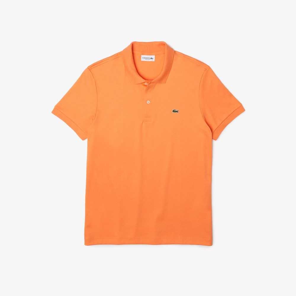 Lacoste Regular Fit Ultra Soft Algodon Jersey Naranjas | 2716-VYJLC