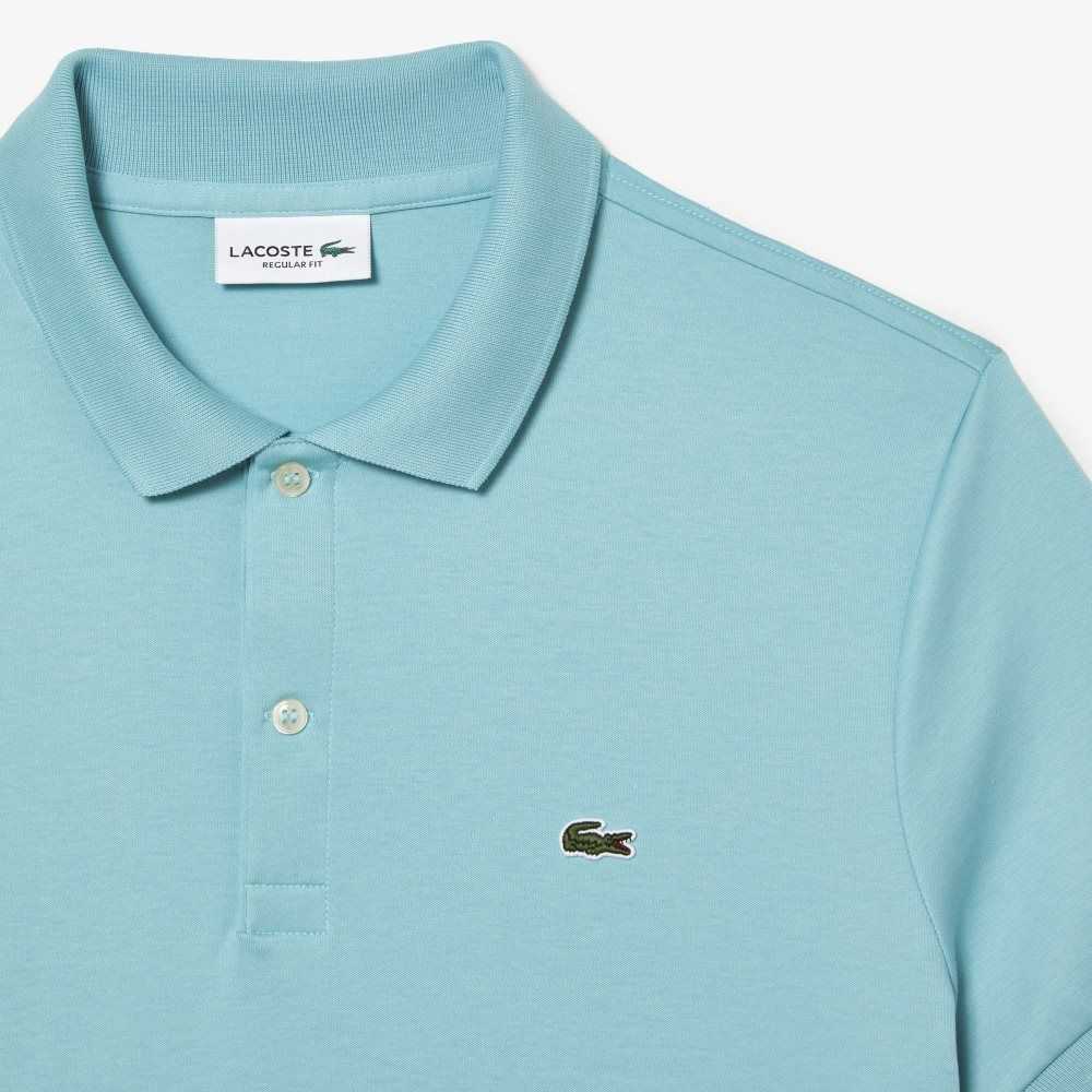 Lacoste Regular Fit Ultra Soft Algodon Jersey Verde Menta | 7346-HRDZW