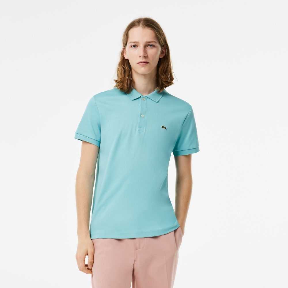 Lacoste Regular Fit Ultra Soft Algodon Jersey Verde Menta | 7346-HRDZW