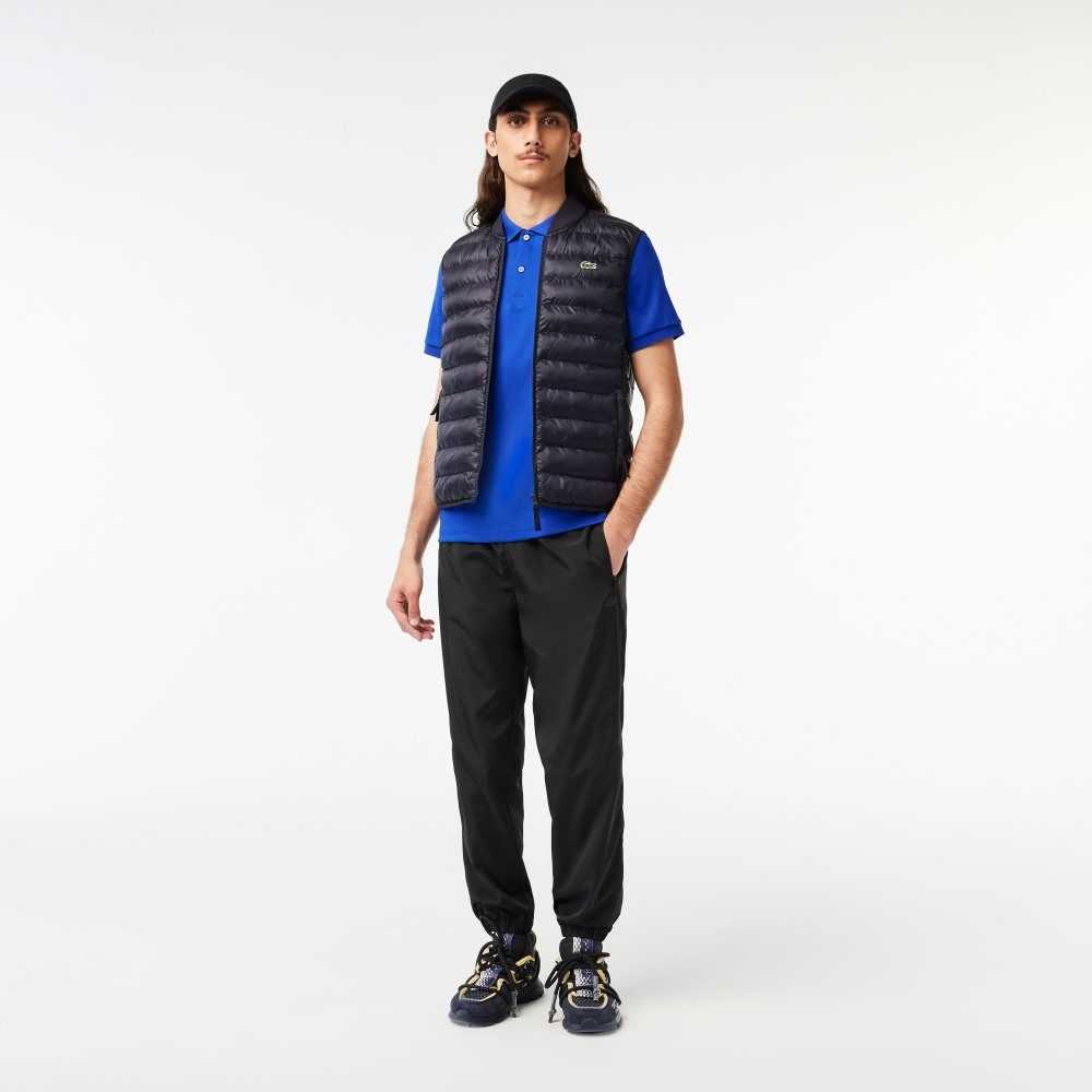 Lacoste Regular Fit Ultra Soft Algodon Jersey Azules | 7382-WKBZQ