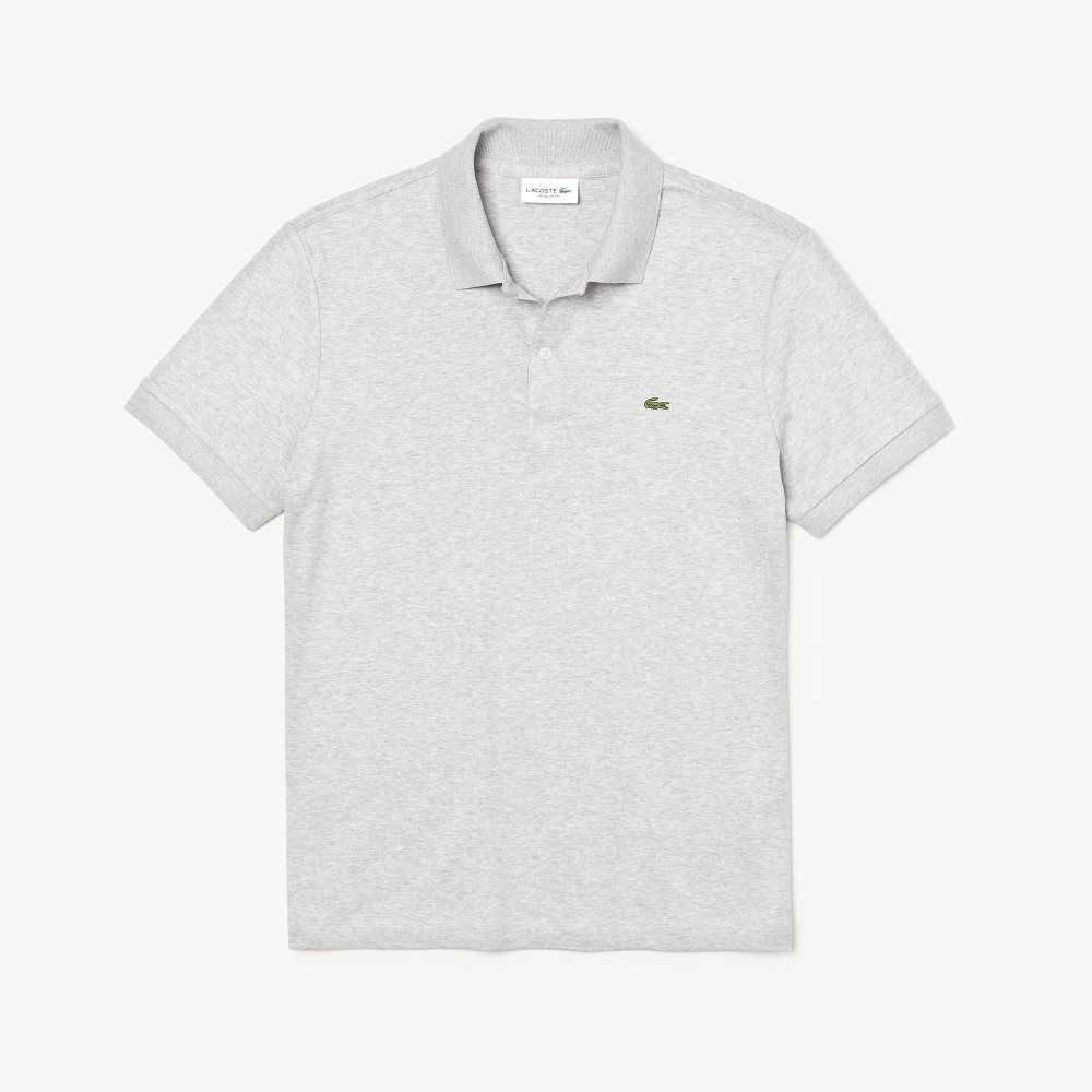 Lacoste Regular Fit Ultra Soft Algodon Jersey Gris | 8397-BARWY